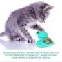 JMXAFMY Pet Toys for Cats Interactive Training Turntable Windmill Amusement Toys for Cat Kitten Play Game Cat Supplies JMXAFMY Pet Toys for Cats Interactive Training Turntable Windmill Amusement Toys for Cat Kitten Play Game Cat Supplies