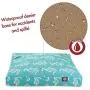 Teal Sea Horse Medium Rectangle Indoor Outdoor Pet Dog Bed With Removable Washable Cover By Majestic Pet Products Teal Sea Horse Medium Rectangle Indoor Outdoor Pet Dog Bed With Removable Washable Cover By Majestic Pet Products