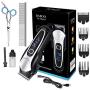 DABOQ Dog Clippers, Pet Clippers,Rechargeable Wireless Pet Grooming Hair Clippers, Professional Dog Grooming Kits, Pet Trimmers for Cats and Dogs