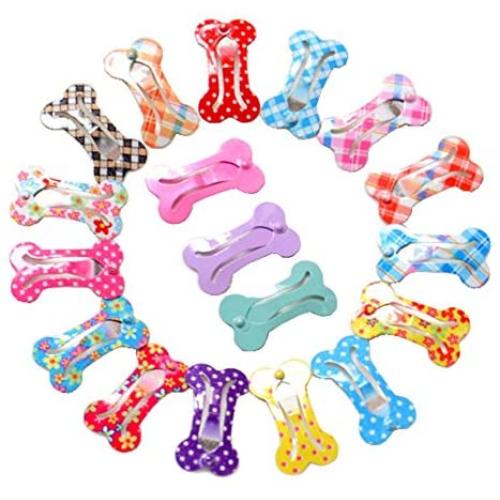 Rimobul 1'' Mini Pet Hair Clip - Pack of 18