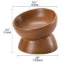 LIONWEI LIONWELI Ceramic Small Elevated Cat Dog Bowl Raised Cat Food Water Bowl Dish no Spill Pet Comfort Feeding Bowls