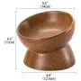 LIONWEI LIONWELI Ceramic Small Elevated Cat Dog Bowl Raised Cat Food Water Bowl Dish no Spill Pet Comfort Feeding Bowls LIONWEI LIONWELI Ceramic Small Elevated Cat Dog Bowl Raised Cat Food Water Bowl Dish no Spill Pet Comfort Feeding Bowls