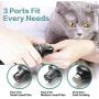 rabbitgoo Dog Nail Grinder Electric Nail Trimmer Quiet Rechargeable Pet Nail File Gentle Painless Paws Grooming Trimming Smoothing for Small Medium Dogs Cats Rabbit Puppies Portable Nail Claw Clippers