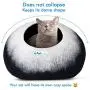 Feltcave Wool Cat Cave Bed (Medium), Handcrafted from 100% Merino Wool, Eco-Friendly Felt Cat Cave for Indoor Cats and Kittens Feltcave Wool Cat Cave Bed (Medium), Handcrafted from 100% Merino Wool, Eco-Friendly Felt Cat Cave for Indoor Cats and Kittens