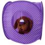 HOT Kitten Cat Small Dog Puppy Kennel Tents Cats Nest Toy House Portable Foldable Cute Dots Pet Tent Playpen Outdoor Indoor Tent