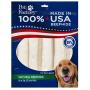 Pet Factory Natural Beefhide Dog Treats 78208, Made in USA, Digestive 8-Inch Retriever Dog Chew Rolls, No Artificial Preservatives or Additives, 10-Pack. Resealable Package