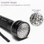 ESCO LITE Black Light UV Flashlight, Escolite UV Lights 51 LED Ultraviolet Blacklight Flashlight Pet Urine Detector, Matching with Pet Odor Eliminator ESCO LITE Black Light UV Flashlight, Escolite UV Lights 51 LED Ultraviolet Blacklight Flashlight Pet Urine Detector, Matching with Pet Odor Eliminator