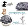 Snuffle Mat for Dogs 17 x 21 Dog Snuffle Mat with Powerful Anti-Slip Suckers Interactive Dog Food Training Mat for Natural Foraging Skills and Stress Relief - Durable and Machine Washable