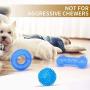 BBDOGO Dog Squeaky Bone Chew Toy for Aggressive Chewers Teeth Cleaning Training Playing CW022