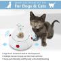 Peffiti Dog/Cat Interactive Toy Food Dispensing Toy, Feeding Toy, Puzzle Toys for IQ Training, Smart Toy, Sensing Moving, Auto Off, Food Grade Material & Easy to Clean