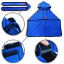 Uheng Pet Dog Cat Bathrobe 400gsm Microfiber Quickly Absorbing Water Bath Towel