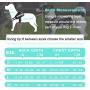 Bolux Service Dog Harness, Easy On and Off Pet Vest Harness - 3M Reflective Anti Pulling Tugging Choking Pet Halters with Nylon Handle for Small Medium Large Dogs