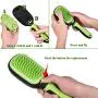 FUN LITTLE TOYS Dog Brush & Cat Brush Cleaning Slicker Pet Grooming Comb 5 in 1 Massage Brush, Pin Brush, Bristle Brush, Dematting Comb & Deshedding Comb FUN LITTLE TOYS Dog Brush & Cat Brush Cleaning Slicker Pet Grooming Comb 5 in 1 Massage Brush, Pin Brush, Bristle Brush, Dematting Comb & Deshedding Comb