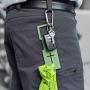 PupWalk Poop Bag Holder for Leash | Hands-Free Dog Waste Holder and Carrier | Attaches to All Leashes & Bicycles | Green, Pink, Black, Grey – Large, XL | Holds Up to 10 Waste Bags | Heavy Duty