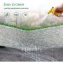 Upgrade Large Dog Grass Pad with Tray (35’’X23.2’’), Artificial Grass Mats Washable Pee Pad and Professionally Pet Toilet Potty Tray, Replacement Dogs Turf Potty Training for Indoor Outdoor Apartment