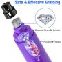 Casfuy Dog Nail Grinder with LED Light - Upgraded 2-Speed Electric Pet Nail Trimmer Powerful Painless Paws Grooming & Smoothing for Small Medium Large Dogs & Cats