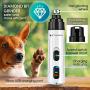 STÙNICK - Dog Nail Grinder for Small, Medium and Large Dogs - Gentle Portable Paws Grooming and Smoothing - Professional 2-Speed Electric Rechargeable Dog Toe Trimmer
