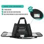 PetAmi Premium Airline Approved Soft-Sided Pet Travel Carrier | Ventilated, Comfortable Design with Safety Features | Ideal for Small to Medium Sized Cats, Dogs, and Pets