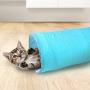 PAWISE Cat Tunnel Tube Cat Toys Cat Tunnel Bed Indoor Pop-up Collapsible Pet Tube Interactive Play Toy