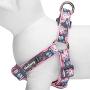 Blueberry Pet 7 Patterns Soft & Comfy Flower Print Neoprene Padded Dog Harnesses