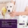 Lillian Ruff Brightening & Whitening Shampoo for Dogs – Tear Free Coconut Scent with Aloe for Dry & Sensitive Skin – Adds Shine & Luster to Coats