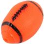 uxcell American Football Design Bumpy Squeaking Pet Puppy Toy, Red