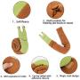 iKiKin Pet Snuffle Feeding Mat,Dog Educational Sound Toys,Cat Toy Interactive,Slow Feeding Dog and cat，Pet Activity Play Toy,Relieve Stress, Increase Fun and be Smarter