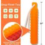 Segzwlor Dog Float Toy - Interactive Training Bumper & Fetching Dog Retrieving Dummy Outdoor - Lightweight for Float on The Water Pool Fetch Rope Dummie Toys - Suit for Small, Medium, Large Dogs