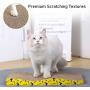 SIKAMARU 2pack Wavy Cardboards Cat Scratching Boards with Free Catnip,Durable Cat Scratching Pad,Made of Corrugated Paper