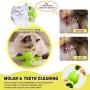 Fashion&cool Cat Toys, Windmill Cat Toy Interactive Turntable with Suction Cup and Soft Silicone Scratch Brush, Cat Catnip Toy for Indoor Cats Perfect for Cat Grooming Massage Playing