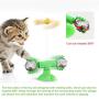 N/D Windmill cat Toy, cat Toy Turntable, Funny cat Stick, pet Toy, Catnip Interactive cat Toy