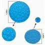 Victa Dog Lick Pad,Dog Bathing Distraction Device Puzzle Lick Mat for Dogs Bathing Grooming(2Pcs)