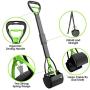 TIMINGILA 33'' Long Handle Portable Pet Pooper Scooper for Large and Small Dogs,High Strength Material and Durable Spring,Great for Lawns, Grass, Dirt, Gravel