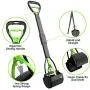 TIMINGILA 33'' Long Handle Portable Pet Pooper Scooper for Large and Small Dogs,High Strength Material and Durable Spring,Great for Lawns, Grass, Dirt, Gravel