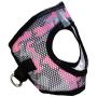 Doggie Design ULTRA CHOKE FREE MESH STEP IN REFLECTIVE DOG HARNESS AMERICAN RIVER CAMOUFLAGE PINK