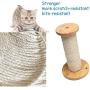 La La Pet Wood Cat Scratching Post Cat Shelf Board Floating Cat Perch Cat Climber Cat Scratcher Wall Cat Furniture Cat Climber Bed Tower Tree