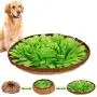 Dog Feeding Mat Large, Dog Snuffle Mat Pet Snuffle Bowl Pet Cat Snuffle Mat Cat Snuffling Nose Work Mat IQ Training Slow Eat Bowl