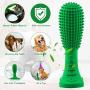 Dog Toothbrush Chew Stick – Fun Dog Chew Toys Maintains Oral Hygiene for All Dog Breeds & Puppies –Made from Food Grade Material – Ideal for Teething Puppies Too