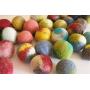 Kivikis Cat Toy, Felted Wool Balls. Handmade from Ecological Wool Made