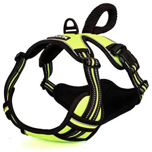 PremiPet No Pull Dog Harness, Breathable Pet Vest for Outdoor Walking Training Control for Medium Large Breeds PremiPet No Pull Dog Harness, Breathable Pet Vest for Outdoor Walking Training Control for Medium Large Breeds