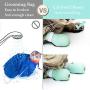 ASOCEA 4 PCS Anti-Scratch Cat Foot Shoes Silicone Pet Grooming Scratching Restraint Booties Kitten Cat Claws Cover for Home Bathing, Shaving Checking Treatment