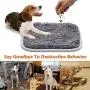 Pet Snuffle Mat for Dogs 21 x 17'', Interactive Dog Toys, Pet Snuffle Mat for Cats Dogs Bowl Travel Use, Alternative to Dog Bowls, Activity Fun Play Mat for Relieve Stress Restlessness Machine Washable
