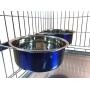 Ellie-Bo Pair of Dog Bowls for Crates/Cages or Pens,