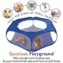 Pawaboo Small Animals Playpen, Breathable & Waterproof Small Pet Cage Tent with Zippered Cover, Portable Outdoor Yard Fence for Kitten/Puppy/Guinea Pig/Rabbits/Hamster/Chinchillas/Hedgehogs/Reptiles Pawaboo Small Animals Playpen, Breathable & Waterproof Small Pet Cage Tent with Zippered Cover, Portable Outdoor Yard Fence for Kitten/Puppy/Guinea Pig/Rabbits/Hamster/Chinchillas/Hedgehogs/Reptiles