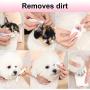 Deodorizing Hypoallergenic Pet Wipes with Fragrance Free Natural Organic for Cleaning Face Butt Eyes Ears Paws Teeth 100ct per Pack
