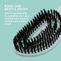 BioSilk for Dogs Eco-Friendly Boar Hair Bristle Brush in Mint Green