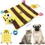 AWOOF Puppy Bed with Puppy Teething Toys, Pet Bed with Chew Squeak Rope Toys, All-in-One Durable Dog Bed Mat for New Puppies AWOOF Puppy Bed with Puppy Teething Toys, Pet Bed with Chew Squeak Rope Toys, All-in-One Durable Dog Bed Mat for New Puppies