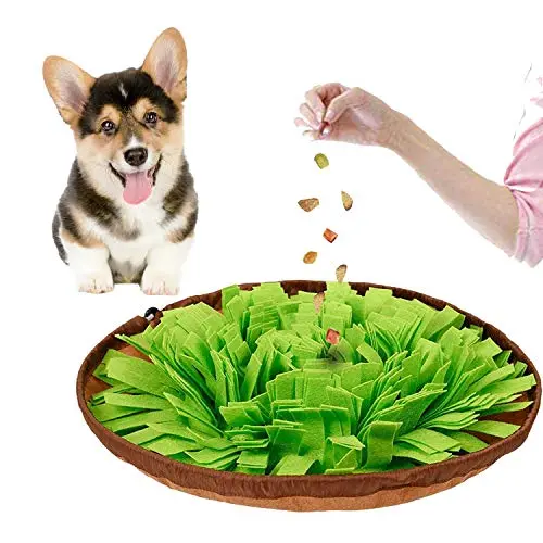 Tenmon Dog Feeding Mats Dog Sniffing Mats,Dog Training Mats,Nasal Blanket Pet Toy, Activity Fun Play Mat Relieve Stress and Irritability Tenmon Dog Feeding Mats Dog Sniffing Mats,Dog Training Mats,Nasal Blanket Pet Toy, Activity Fun Play Mat Relieve Stress and Irritability