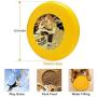 Pet Frisbee Flying Disc Dog Toy - Multifunction Marquet Ink