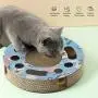 TNZMART Cat Scratcher Cardboard with Bells, Corrugated Cat Scratch Pad Interactive Cat Toys for Grind Claws TNZMART Cat Scratcher Cardboard with Bells, Corrugated Cat Scratch Pad Interactive Cat Toys for Grind Claws
